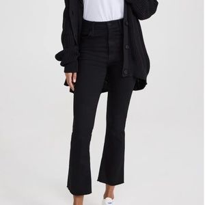 Mother Hustler Ankle Fray Jeans in Not Guilty Size 25